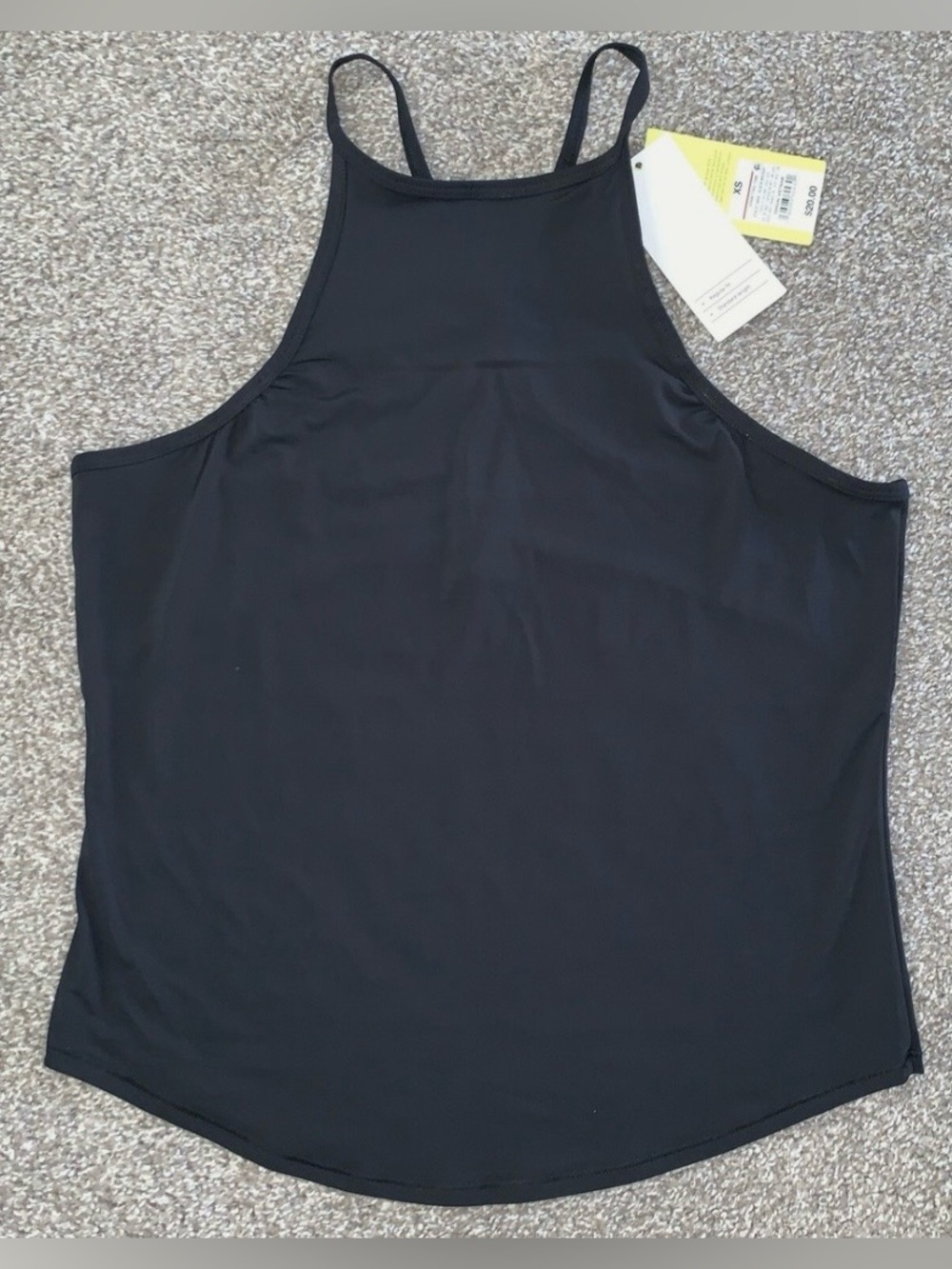 NWT all in motion Black High-Neck Camisole Tank